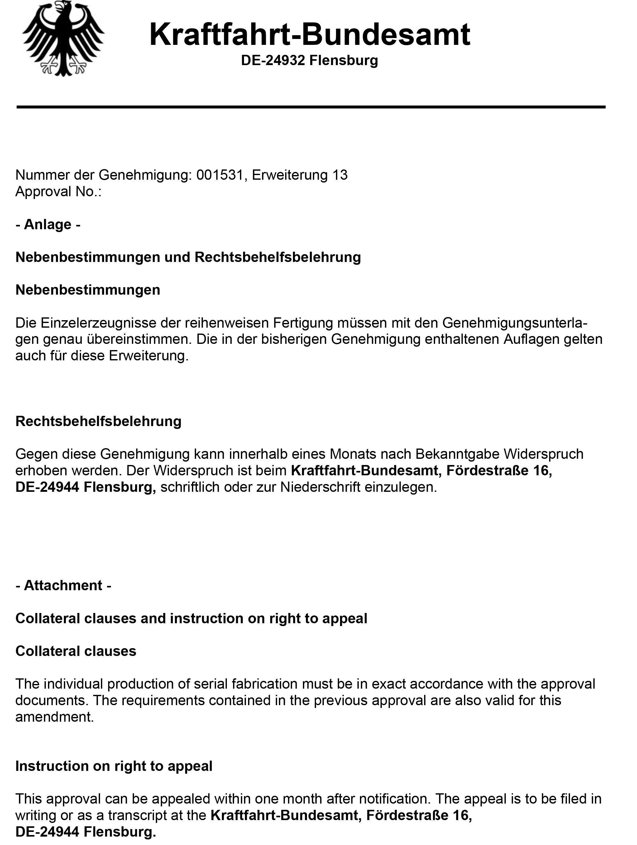 Certificates Auto Glass Shop