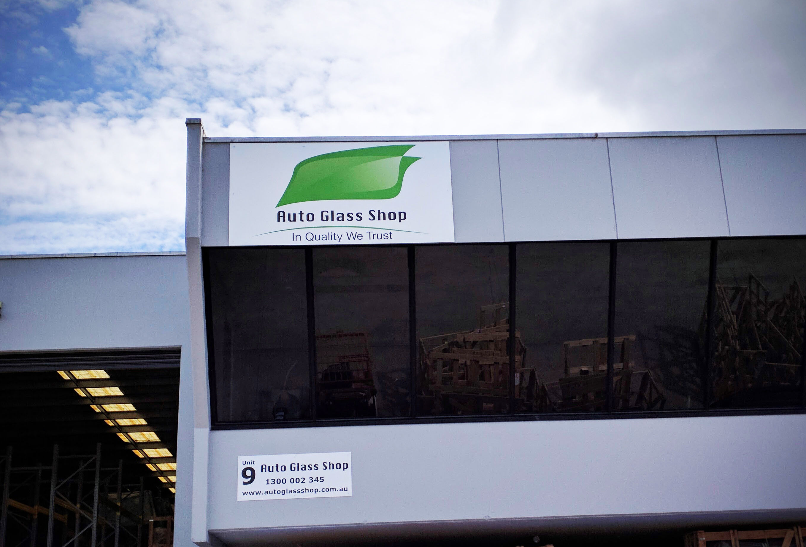 Auto Glass Shop Opening Soon